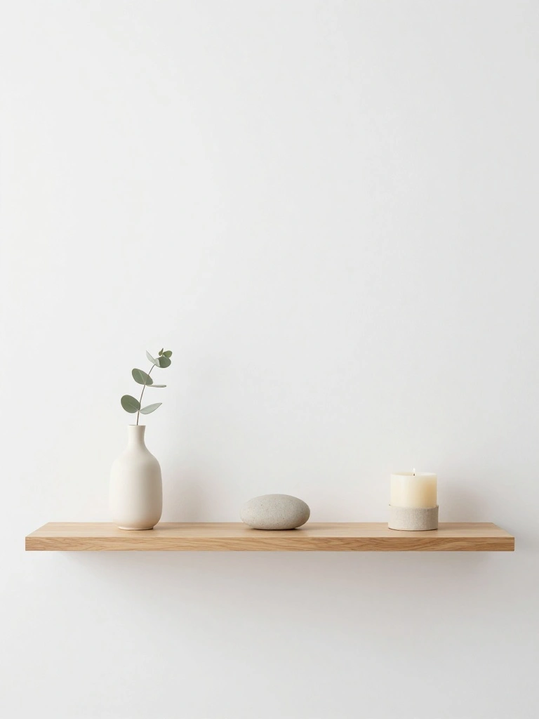 Minimalist Winter Shelf Decor for Homes That Want Beauty Without Clutter