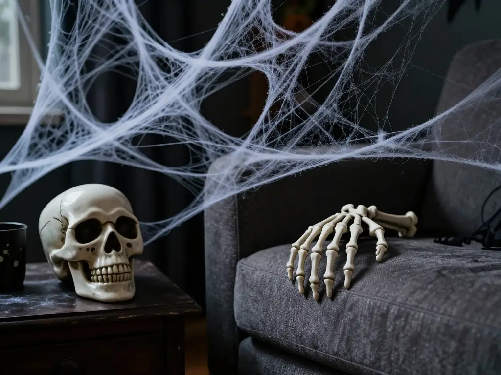 Cobwebs, Skulls & Skeletons: Using Iconic Halloween Props Indoors