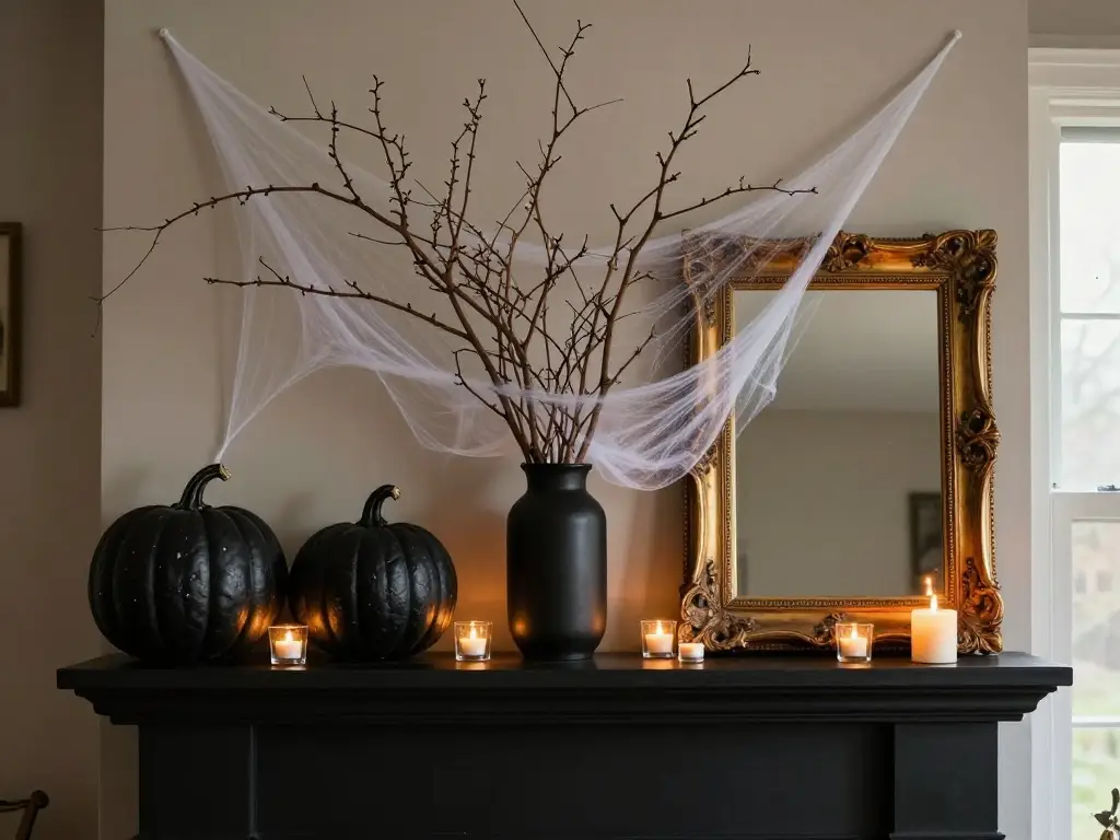 Budget Witch Energy — Stunning Halloween Mantle Looks for Under Fifty Dollars