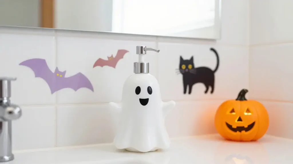 Kid-Friendly Halloween Bathroom Ideas That Skip the Nightmares Entirely