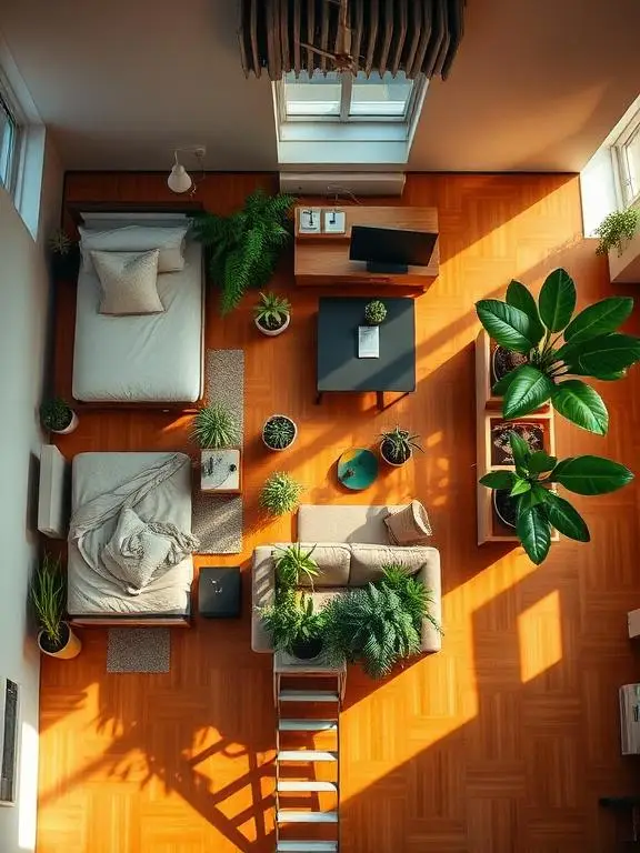 Studio Apartment Plant Layouts That Create Zones Without Building a Single Wall