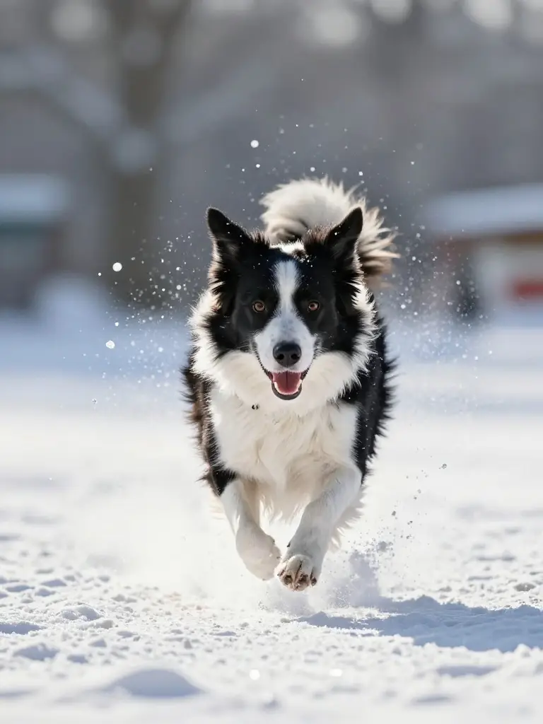 What Your Camera's Shutter Speed Setting Does to a Moving Pet's Portrait