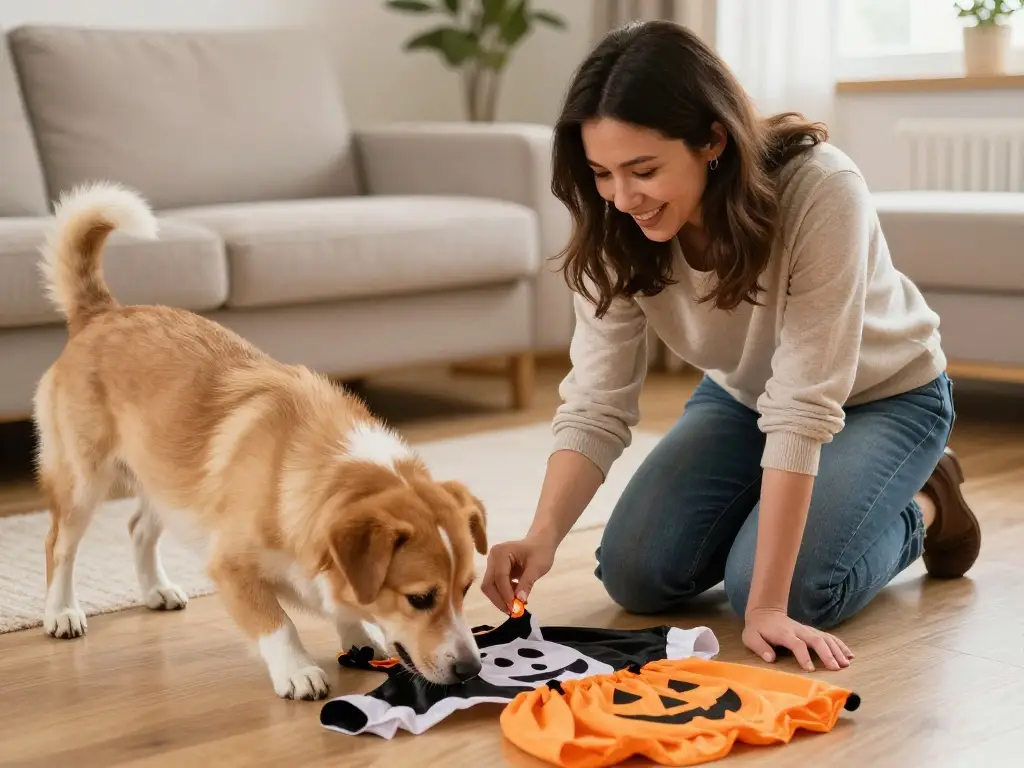 How to Make Your Pet Comfortable in a Funny Halloween Costume