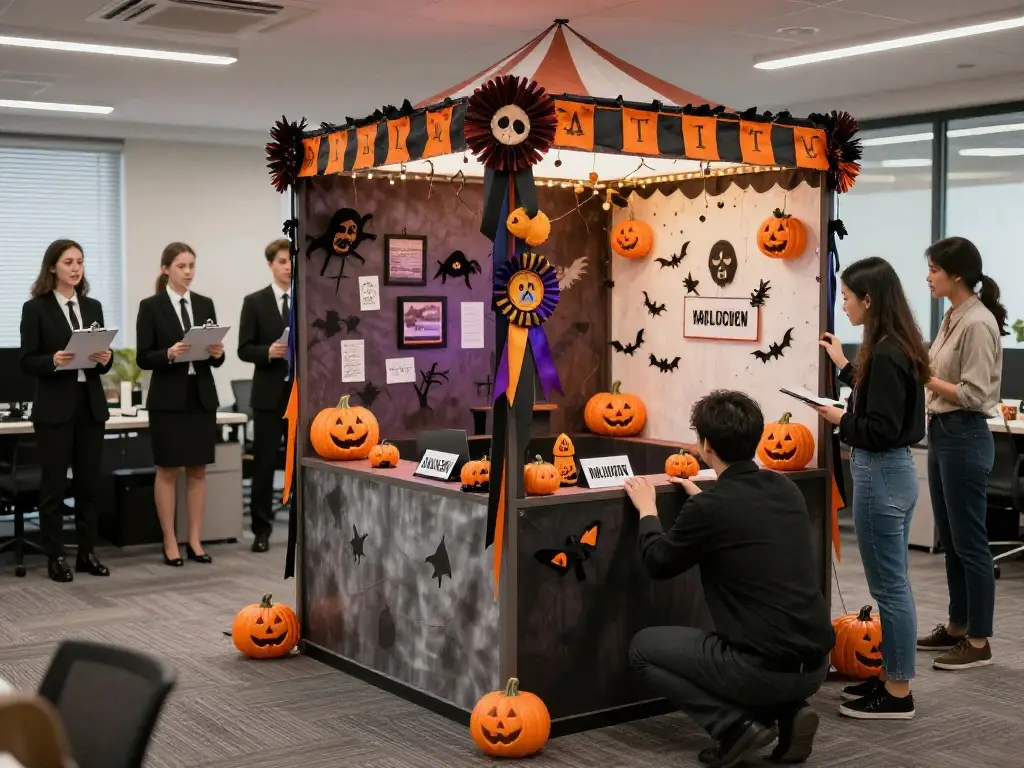 How to Win a Halloween Cubicle Decorating Contest at Work