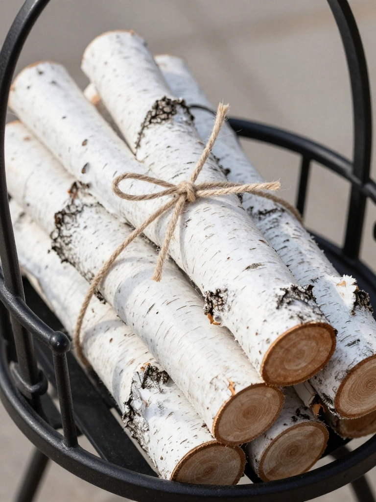 Birchwood Bundles Anchor the Hearthside Dream Inside the Front Door