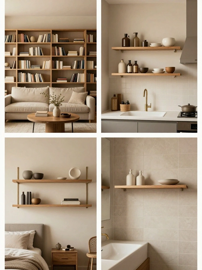 Winter Shelf Decor Ideas That Work in Every Room of the House