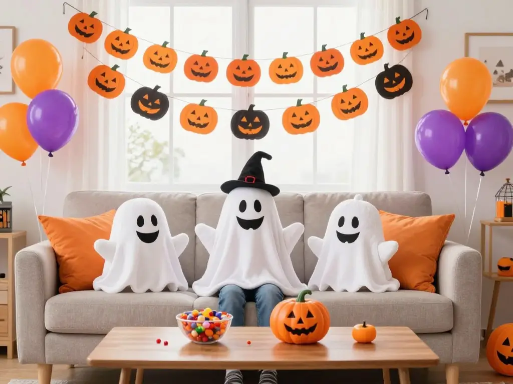 Kid-Friendly Halloween Living Room Decor Ideas the Whole Family Will Love