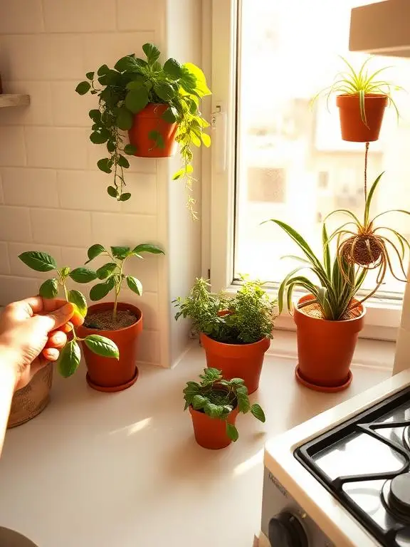 Kitchen Plant Styling That Marries Function With Fresh Green Every Single Day
