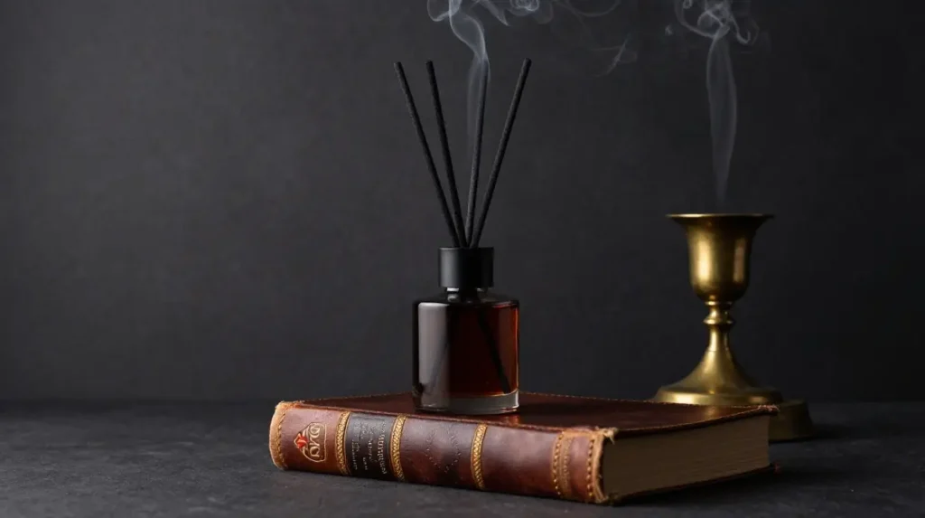 A Smoky Sandalwood Scent Adds Mystery the Moment Guests Step Inside