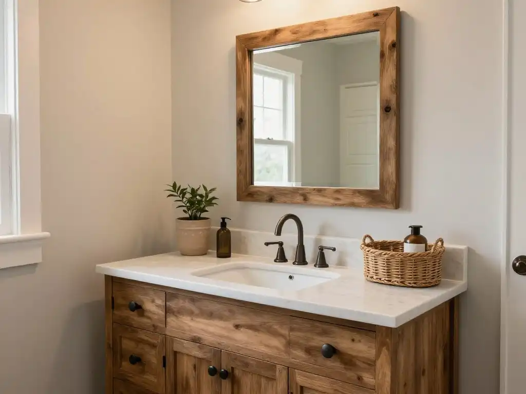 Farmhouse Bathroom Details That Add Timeless Rustic Charm