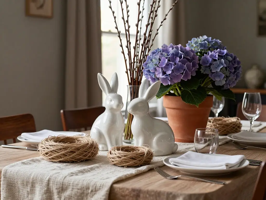 Layered Spring Tablescapes With Texture Combinations Nobody Else Is Doing
