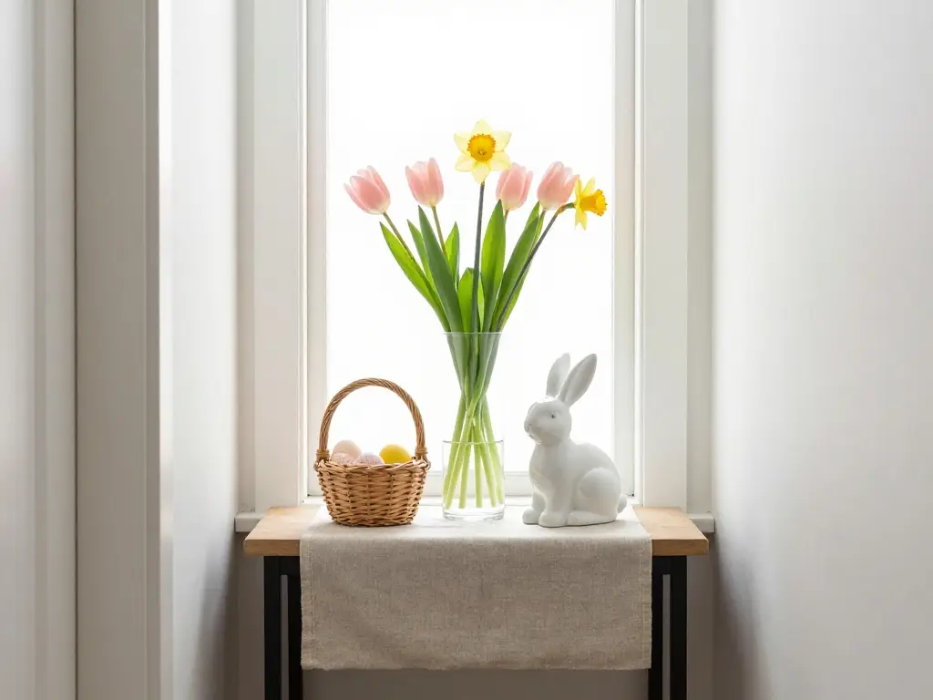 Small Entryway Table Easter Ideas That Prove Tight Spaces Have the Most Charm