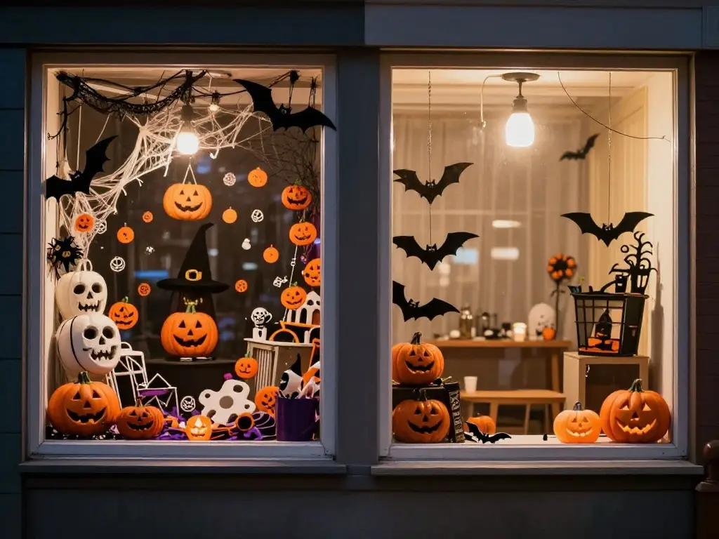 Common Mistakes to Avoid When Decorating Halloween Windows