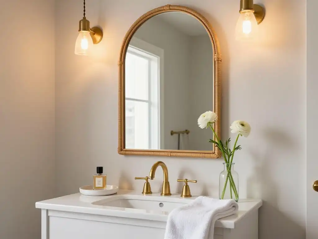 Statement Mirrors and Vanity Updates That Anchor Your Spring Bathroom Look