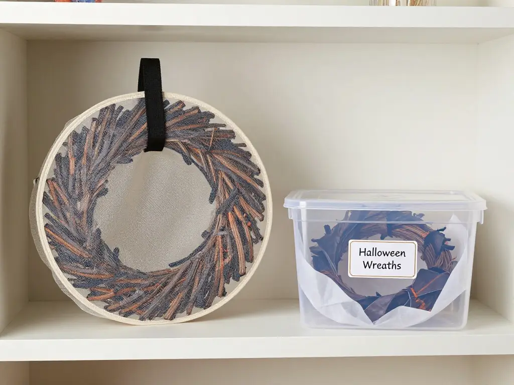 Tips to Store and Reuse Your DIY Halloween Wreath Every Year