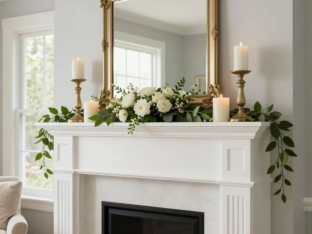 Finishing Touches That Make Every Spring Mantel Feel Complete