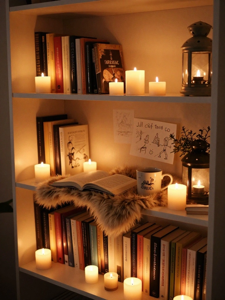 Hygge Inspired Shelf Styling That Turns a Bookshelf Into Pure Comfort