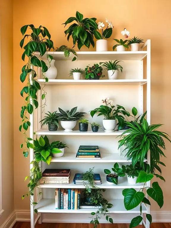 Plant Shelf Styling That Turns IKEA Basics Into Botanical Gallery Walls