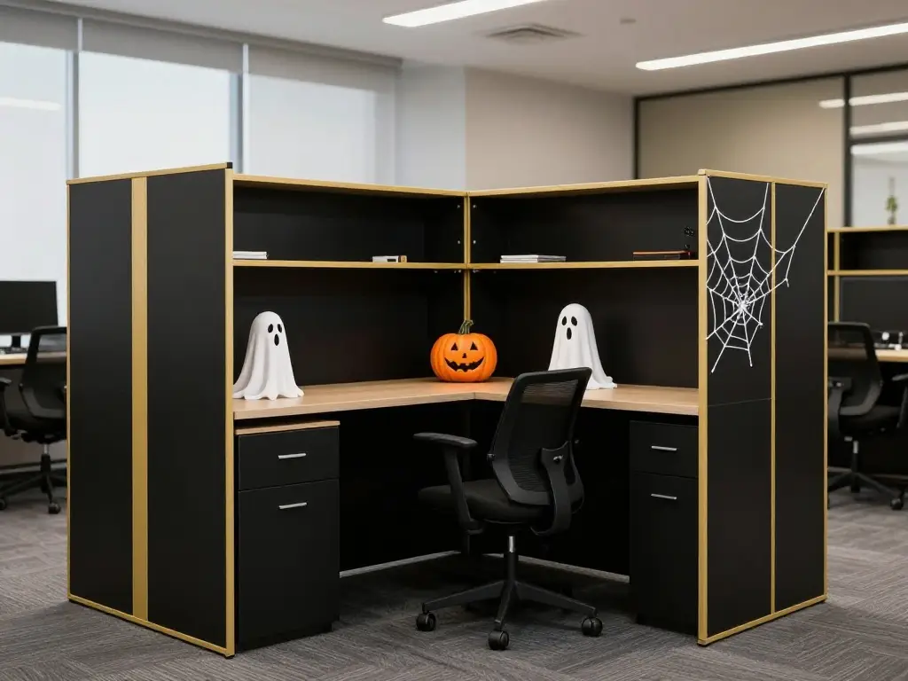 Tips to Keep Halloween Cubicle Decorations Professional Yet Spooky