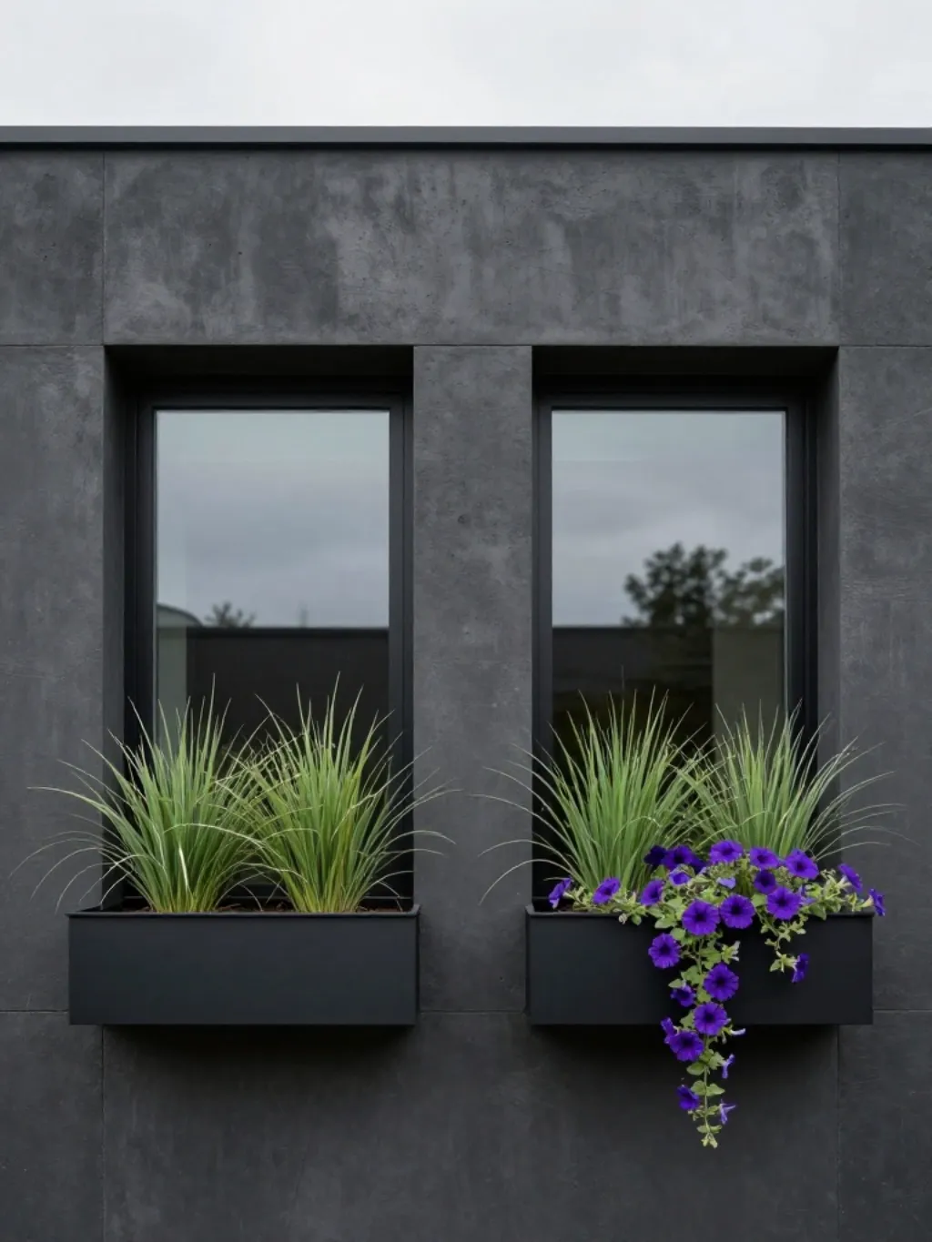 Modern Minimalist Window Boxes That Complement Contemporary Home Exteriors