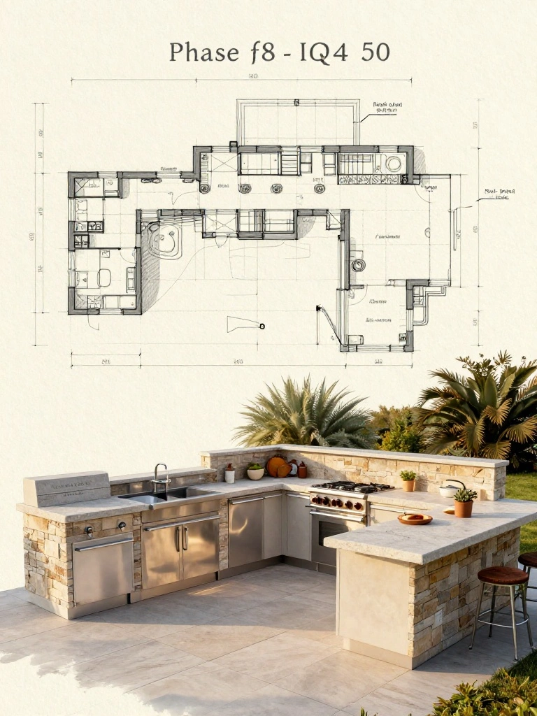 L-Shaped Outdoor Kitchen Layouts That Maximize Every Inch of Available Space