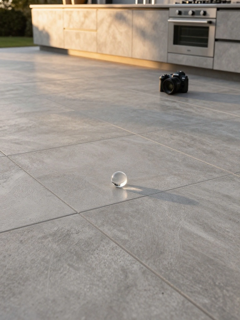 Outdoor Kitchen Flooring Ideas That Are Durable Stunning and Slip Resistant