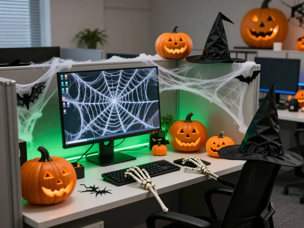 Best Halloween Cubicle Ideas for a Spooky Workspace
