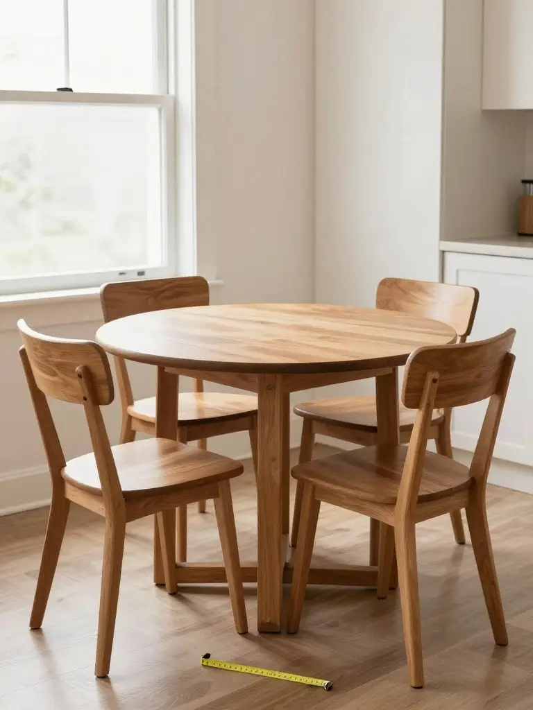 Choosing the Right Dining Table Size for a Small Kitchen Layout