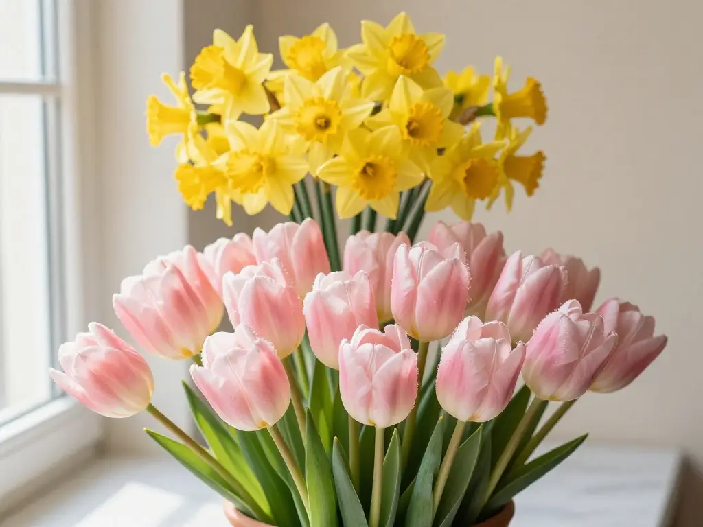 Fresh Tulip and Daffodil Arrangements That Scream Spring Has Finally Arrived