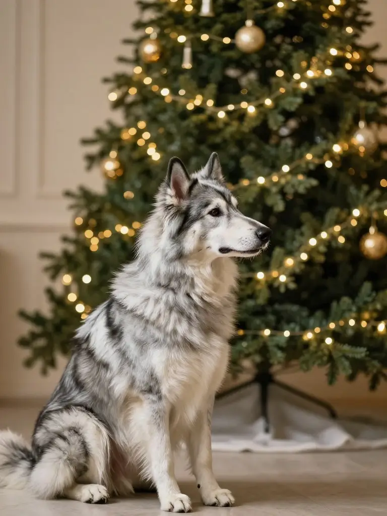 Christmas Tree Background Placement and the Rule Professional Photographers Follow