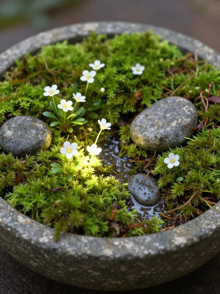 Acreage in Miniature: Compressing Wild Meadow Aesthetics into Tiny Pots