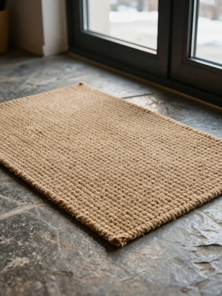 Woven Textures Rebel Against the Sterile Chill Outside Your Doorway