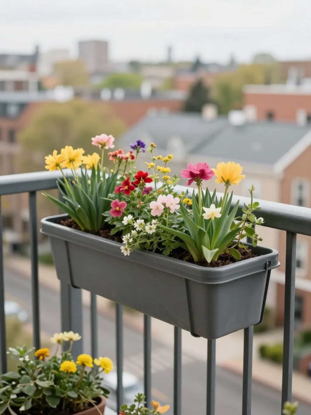 Spring Window Box Ideas for Renters That Leave Zero Permanent Damage