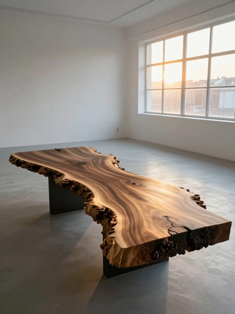 The Undeniable Drama of Incorporating Live Edge Wooden Coffee Table Ideas