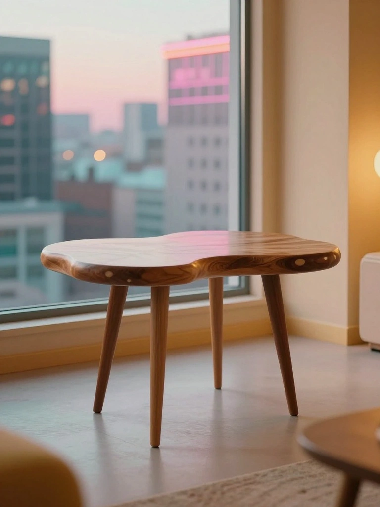 Daring Mid Century Trajectories Infuse Retro Energy into Plain Rooms