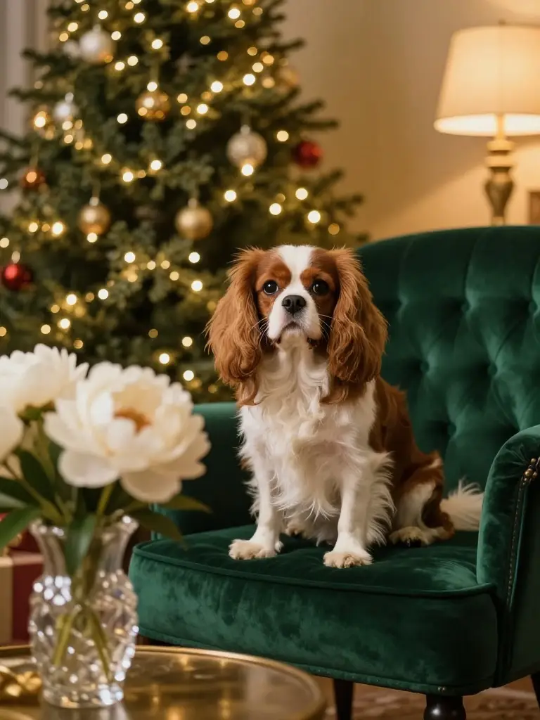 The Seasonal Vignette Setup That Makes Indoor Pet Photos Feel Cinematic