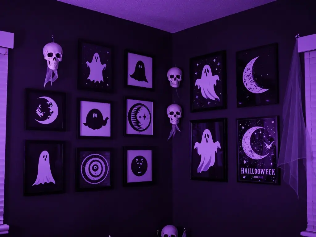 DIY Halloween Wall Decor Ideas for Bedrooms
