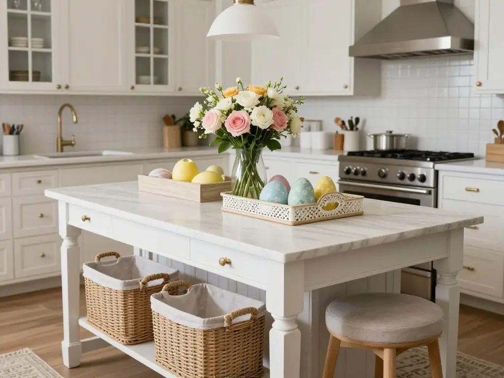 Easter Kitchen Island Decor Ideas That Balance Beauty With Everyday Function