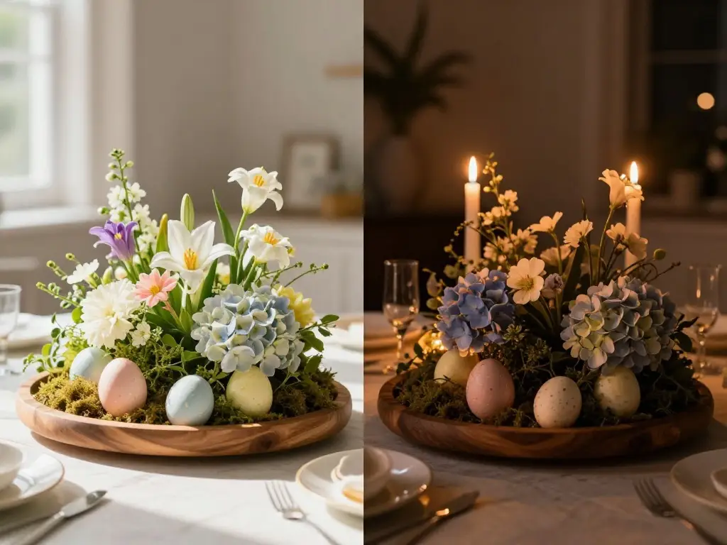Easter Table Centerpiece Ideas That Work for Both Brunch and Dinner