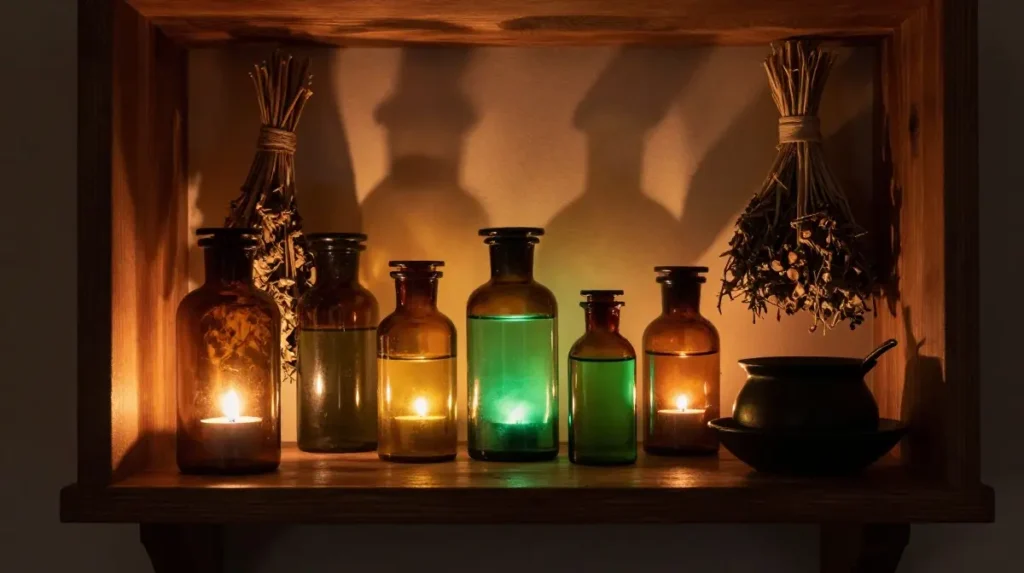 Halloween Bathroom Ideas That Smell Like a Witch's Forgotten Apothecary