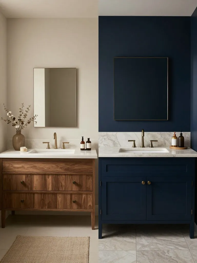How Joanna Gaines and Studio McGee Approach Bathroom Color Differently