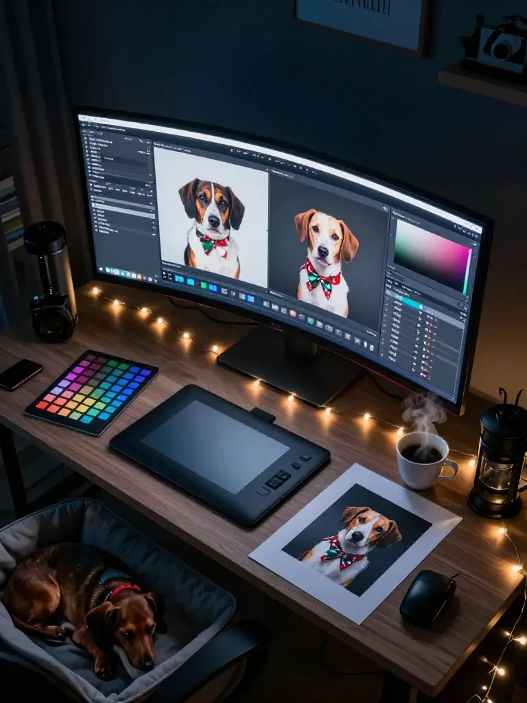 The Post-Session Editing Workflow That Adds That Final Festive Magazine Finish