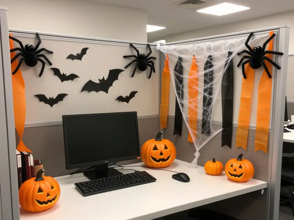 Budget-Friendly Halloween Cubicle Ideas Under $20