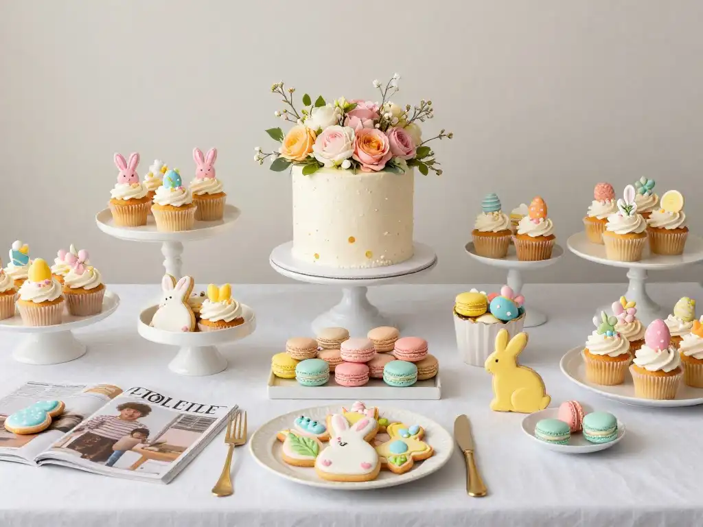 Show-Stopping Dessert Tables Designed for Easter Baby Showers