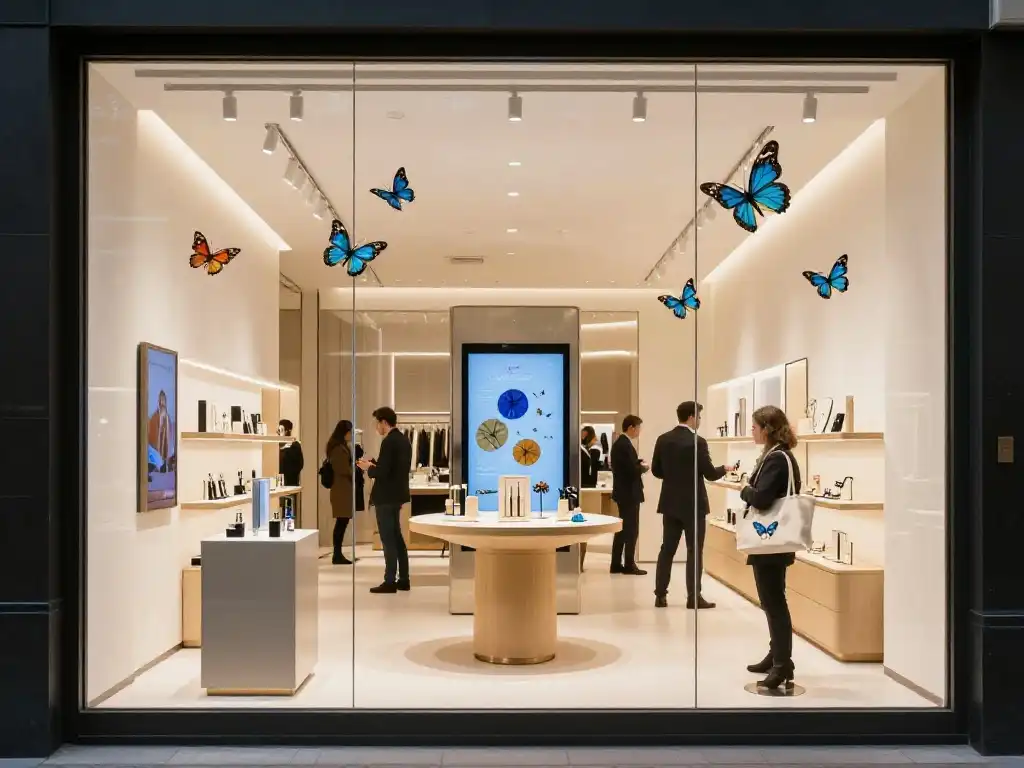 Interactive Window Elements That Encourage Customers to Step Inside