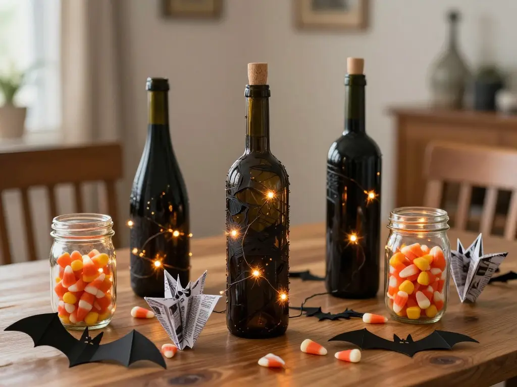Cheap and Budget-Friendly Halloween Table Centerpiece Ideas
