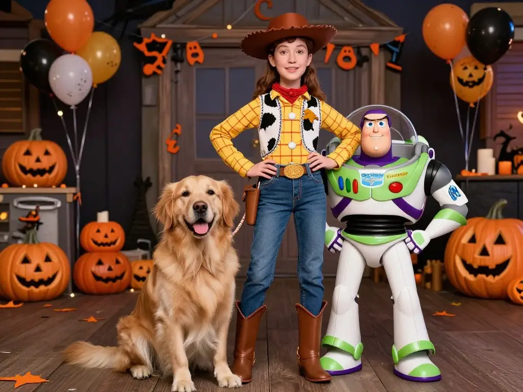 Best Matching Halloween Costumes for Pets and Their Owners