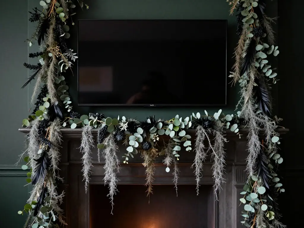 Garlands Dripping With Drama — the Spooky Framing Technique Nobody Talks About
