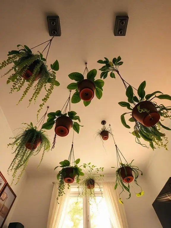 Hanging Plants That Pull the Eye Upward and Double the Green in Any Room