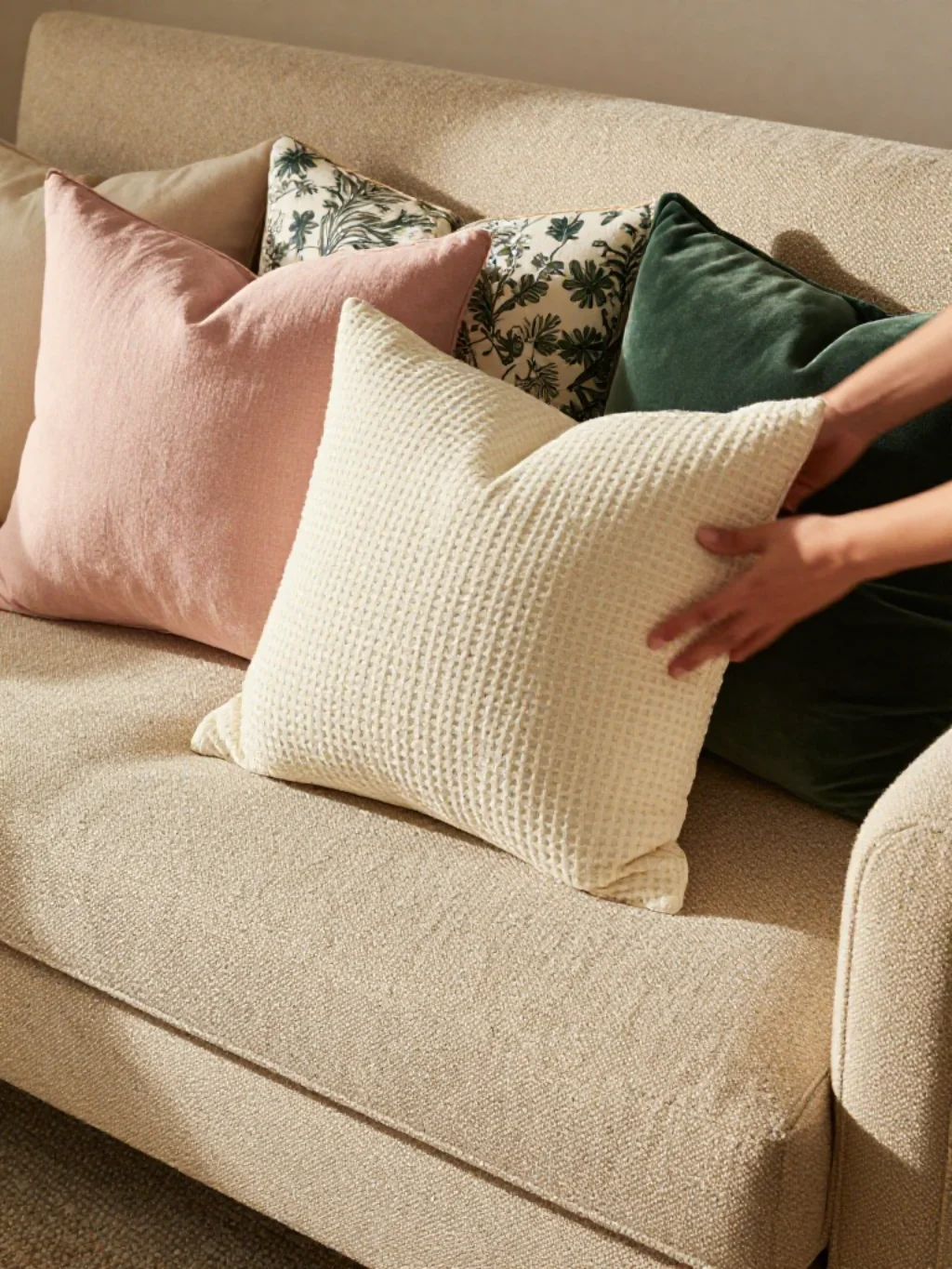 Throw Pillow Swaps That Transform a Couch in Under Five Minutes